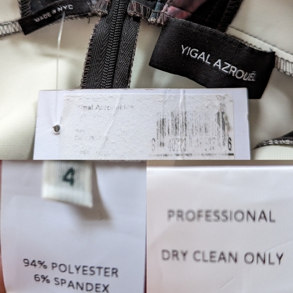 Yigal AZROUËL cut out sheath bodycon dress 4 - Picture 7 of 15